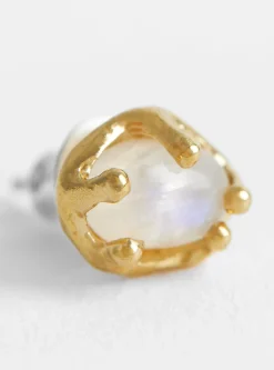 The Lucky Little Stud Moonstone<Ruby Jack Clearance