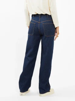 The Miner Rinse Wash Jeans Blue<THE GREAT. Online