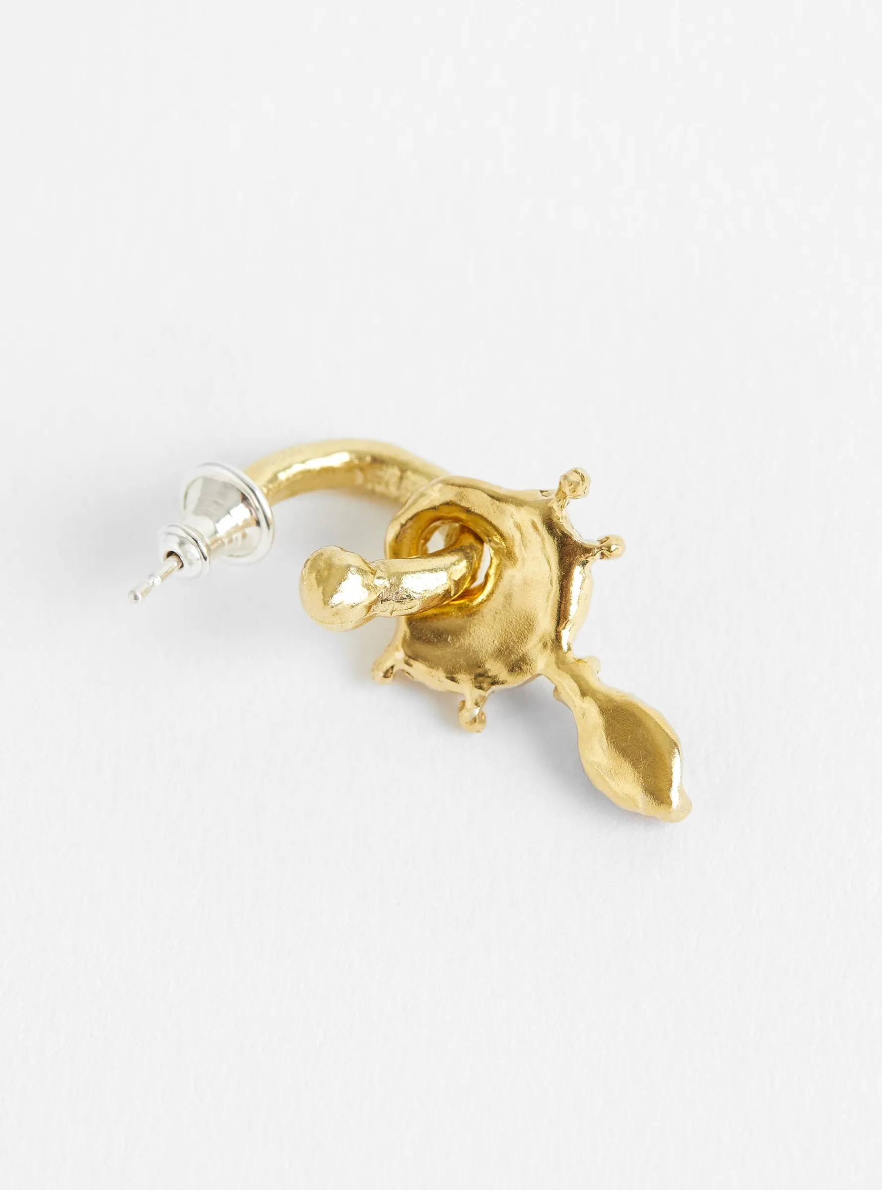The Pierrot Tomb Charm Hoop Ruby<Ruby Jack Outlet