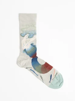 The River Socks Undine Celadon<Bonne Maison Online
