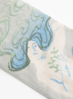 The River Socks Undine Celadon<Bonne Maison Online