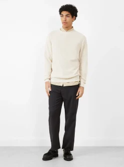 The Sea Island Signature Crewneck Ivory<BATONER Sale