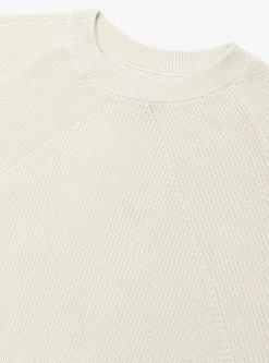 The Sea Island Signature Crewneck Ivory<BATONER Sale