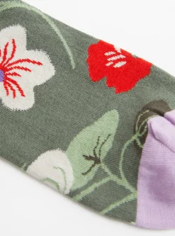 Tiger Socks Cedar Flowers<Bonne Maison Clearance