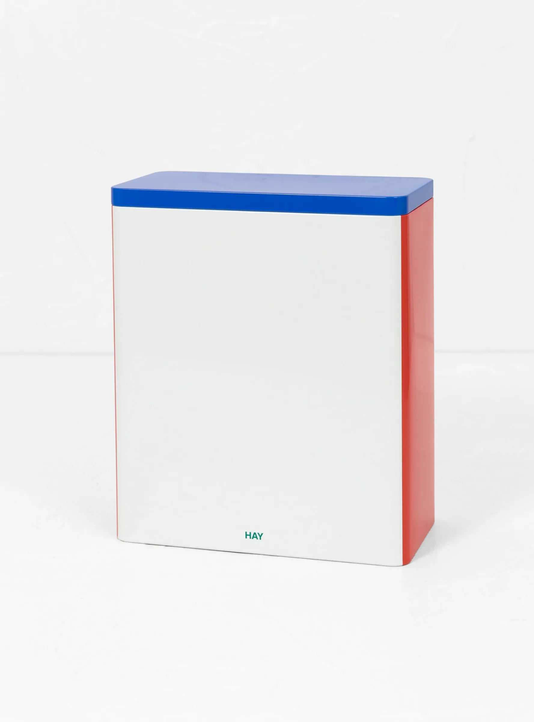 Tin Container XL White/Blue/Red<HAY Hot