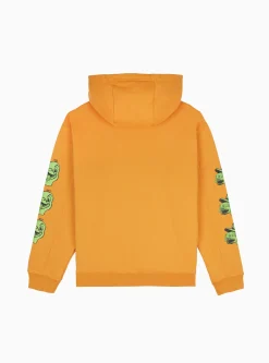 Toad Licker Hoodie Sweatshirt Orange<Brain Dead Online