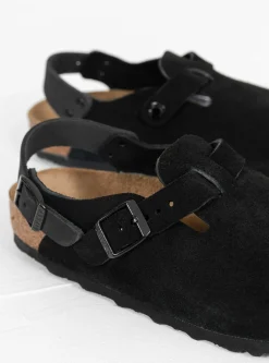 Tokio Suede Narrow Fit Sandals Black<Birkenstock Discount