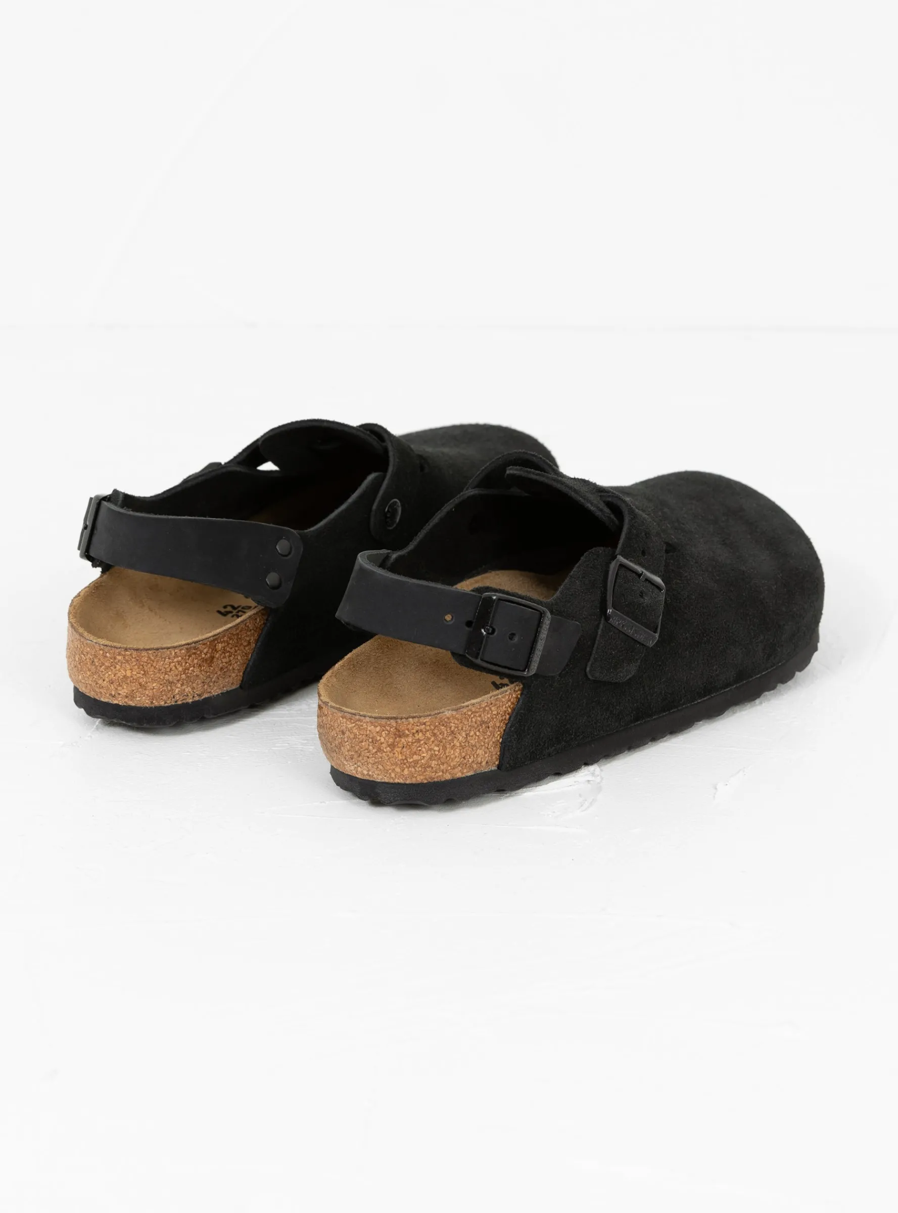 Tokio Suede Sandal Black<Birkenstock New