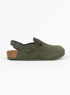 Tokio Suede Sandals Thyme<Birkenstock Hot
