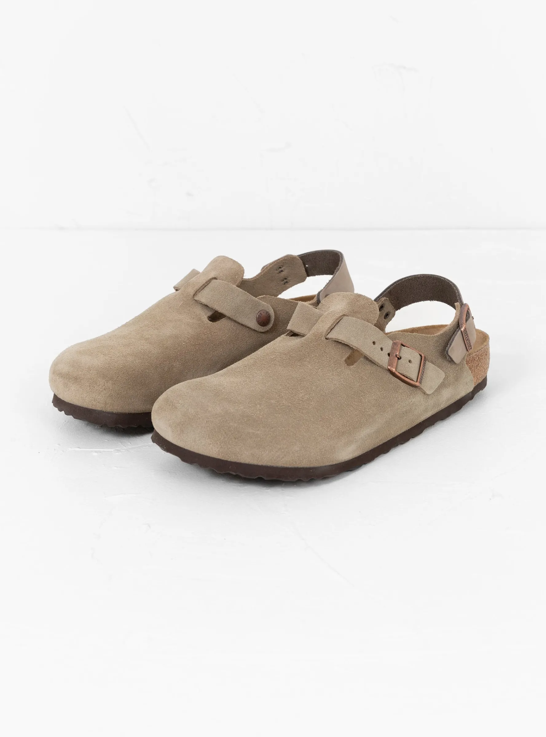 Tokio Suede Sandal Taupe<Birkenstock Online