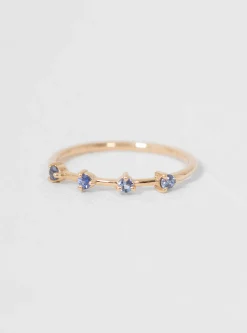 Tonal Four-Step Ring 14k Yellow Gold<Wwake Fashion