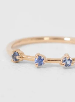 Tonal Four-Step Ring 14k Yellow Gold<Wwake Fashion