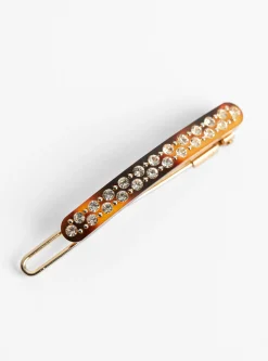 Tortoiseshell with Swarovski Hair Clip<Kanel Outlet
