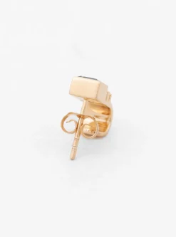 Totem Aquamarine Hoop Single Earring<Celine Daoust Online