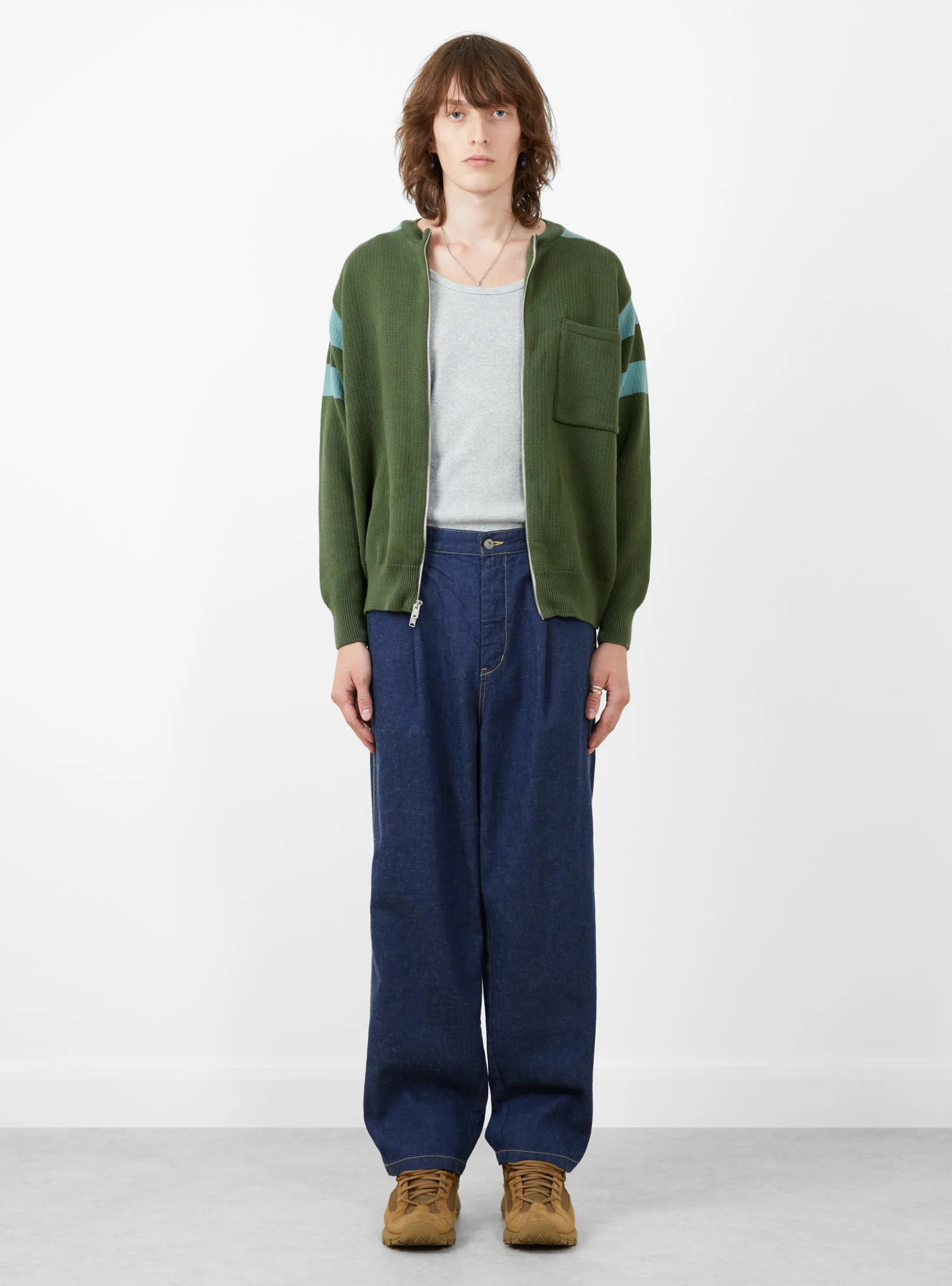 Track Knit Moss<TDR Discount