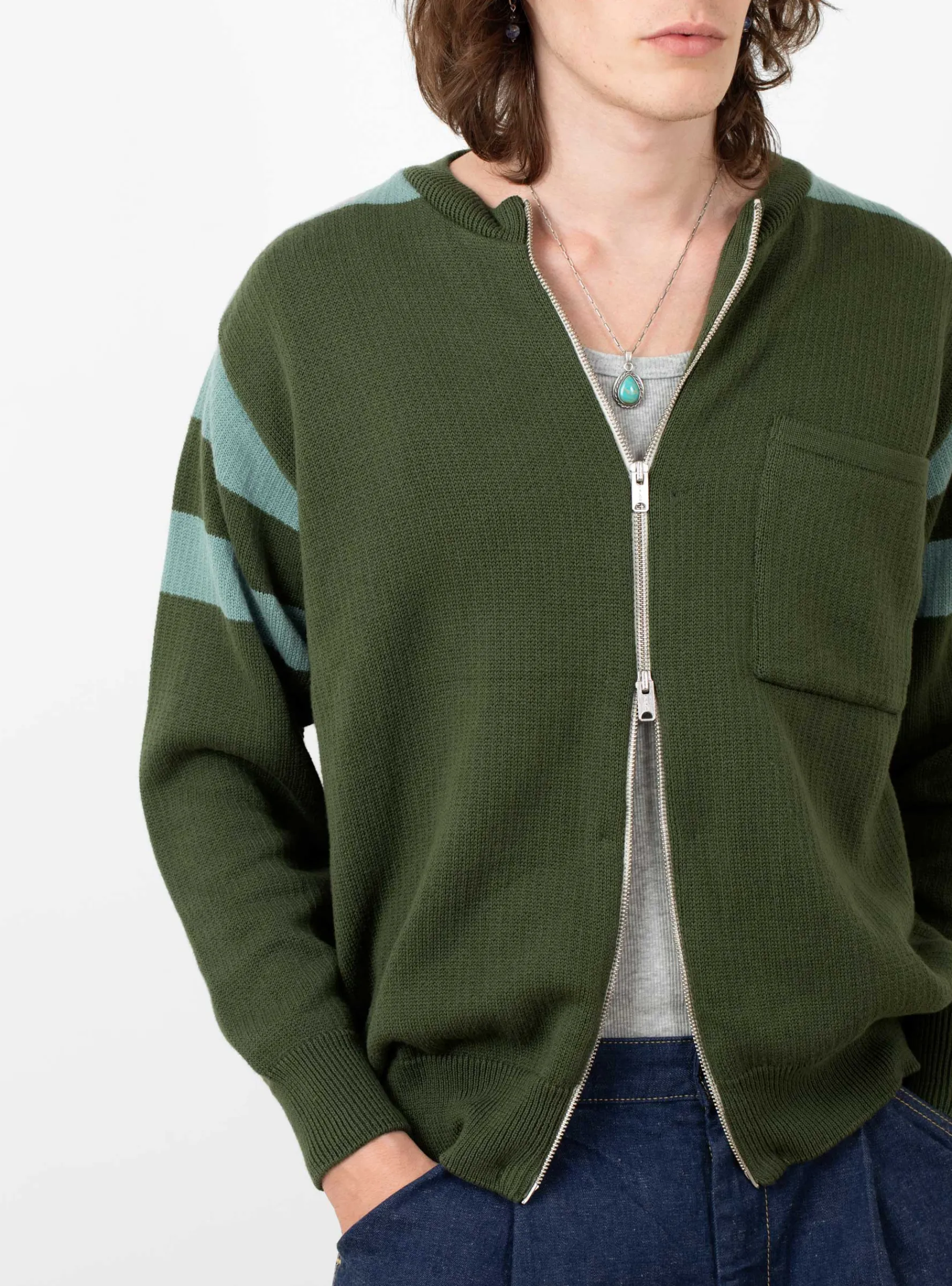Track Knit Moss<TDR Discount