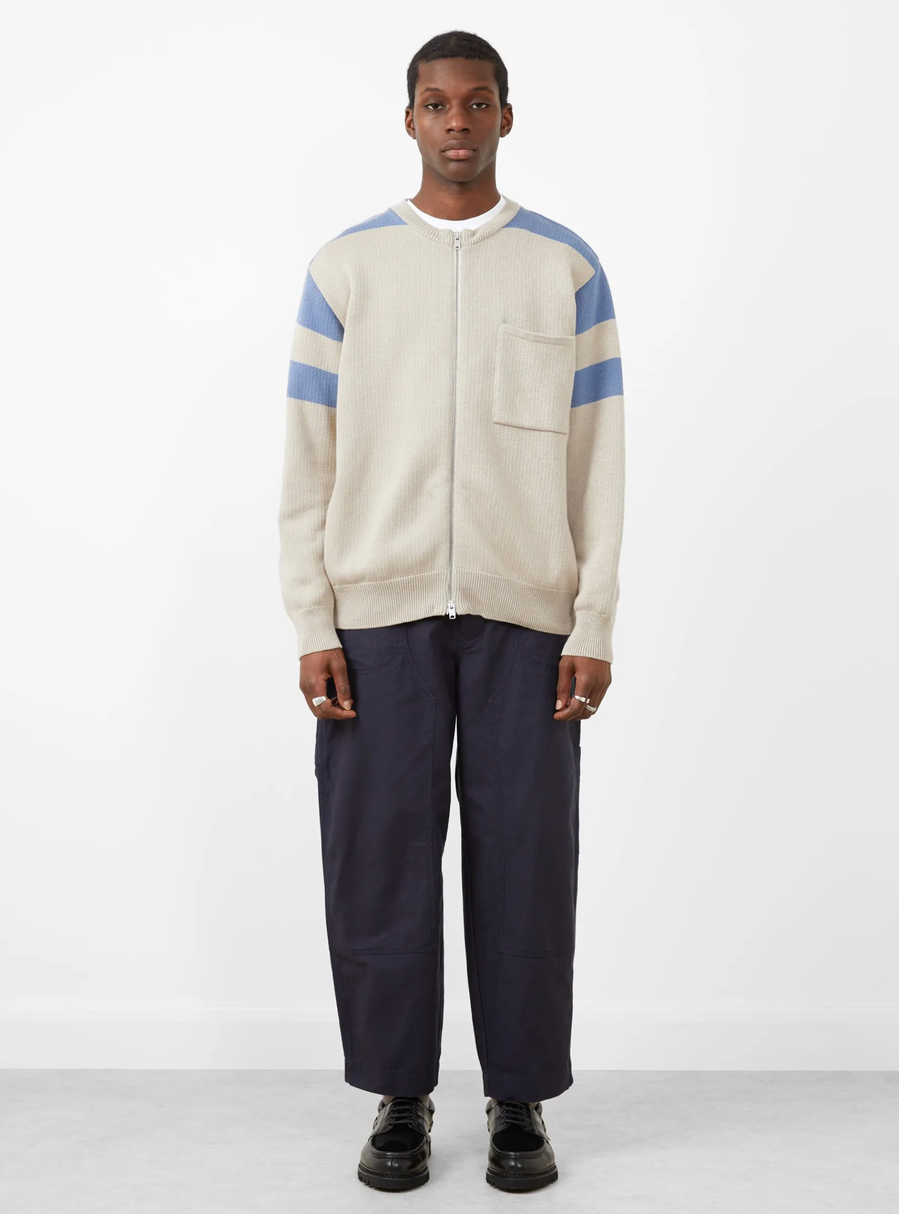 Track Knit Tan<TDR Fashion