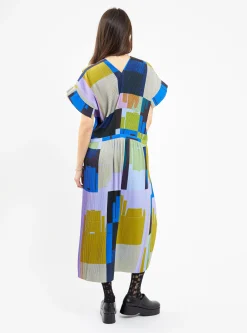 Transit Plisse Dress Multi<Henrik Vibskov Fashion