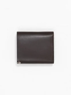 Tri-Fold Latigo Leather Wallet Brown<Heritage Leather Company Hot
