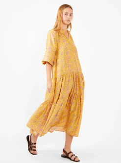 Trinidad Maxi Dress Yellow Floral<Apiece Apart Online