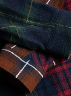 Triple Plaid Shirt Multi<Dime New
