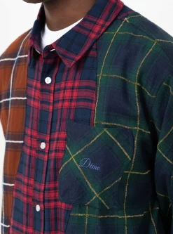 Triple Plaid Shirt Multi<Dime New