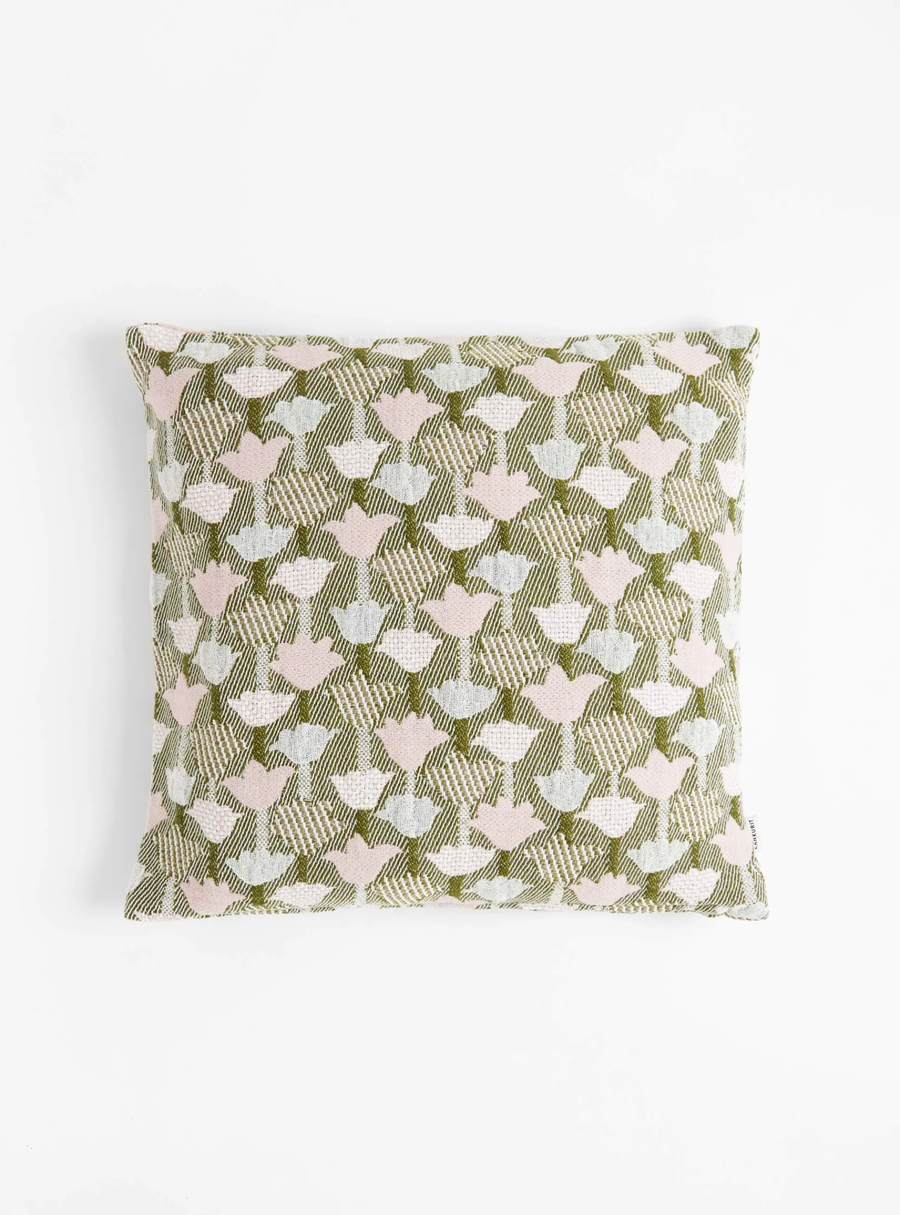 Tulppaani Cushion Rose/Olive<Lapuan Kankurit Hot