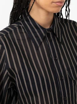 Tumelah Shirt Black Stripe<Christian Wijnants Hot