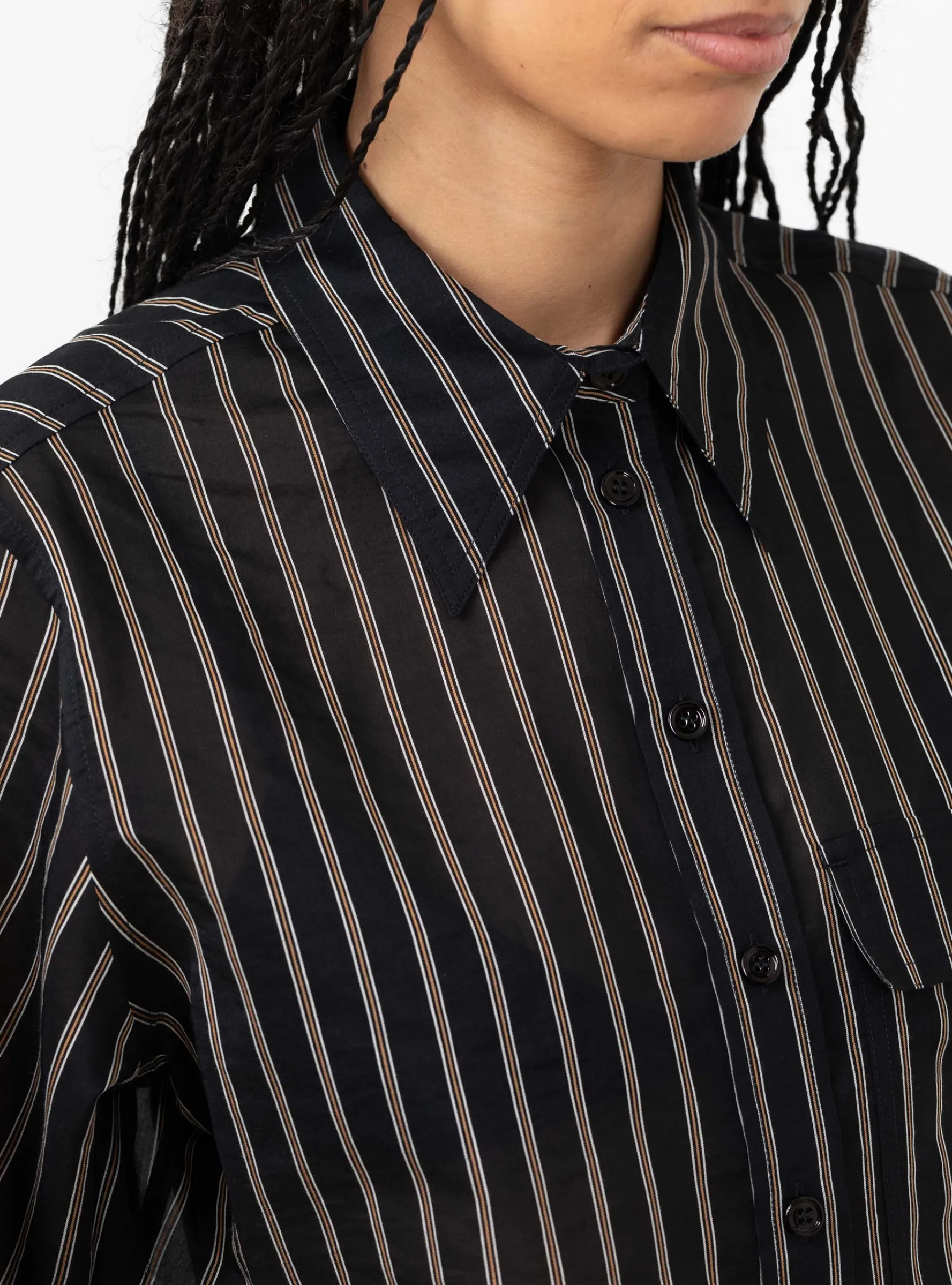 Tumelah Shirt Black Stripe<Christian Wijnants Hot