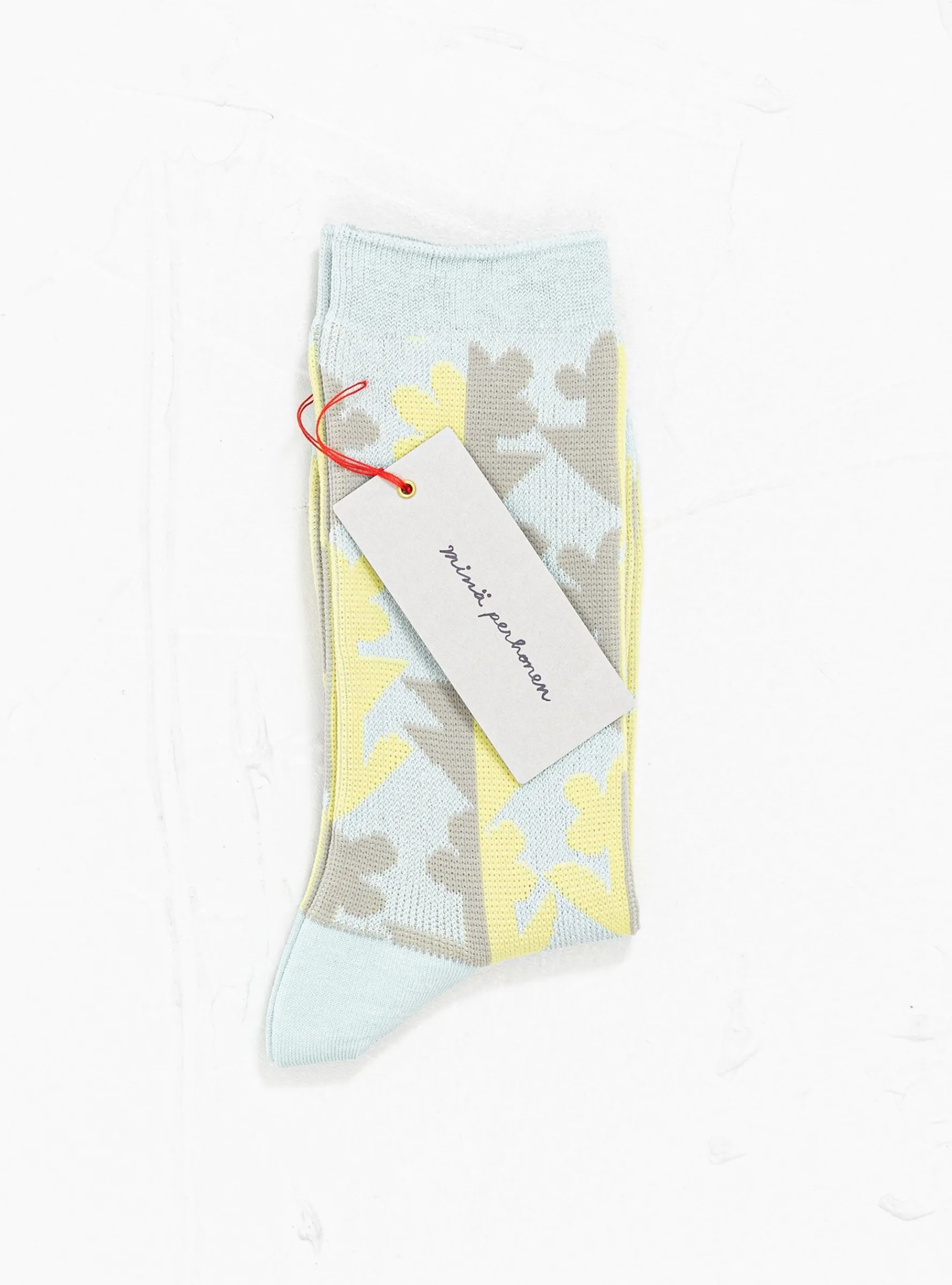 Twin Flower Socks Light Blue<Minä Perhonen Clearance