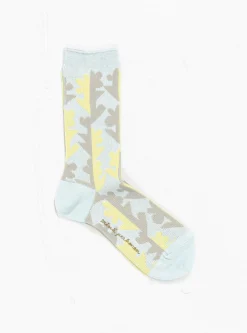Twin Flower Socks Light Blue<Minä Perhonen Clearance