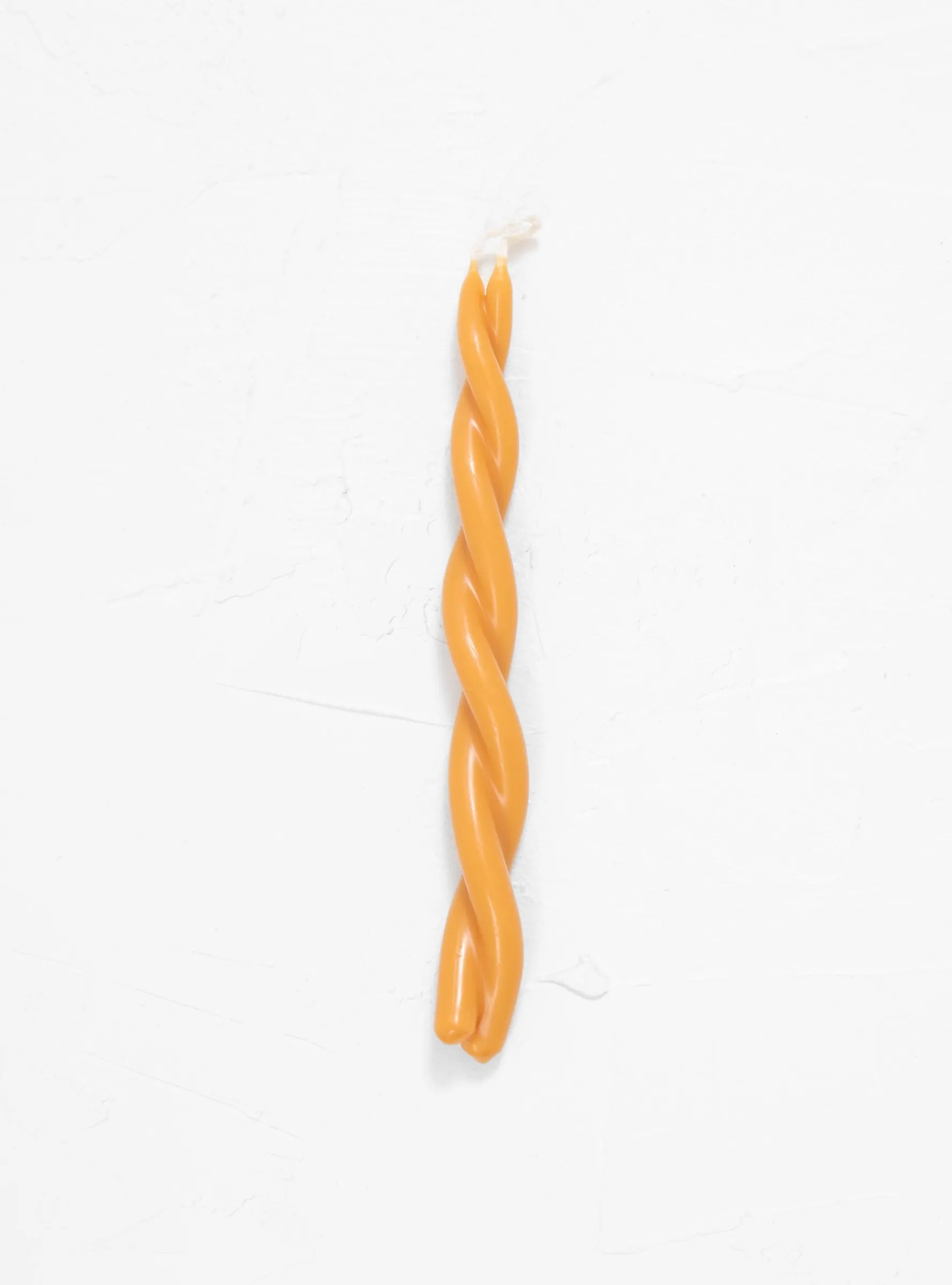 Twisted Candle Groundnut Yellow<Wax Atelier Sale