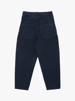 Twisted Seam Trouser Navy<YMC New