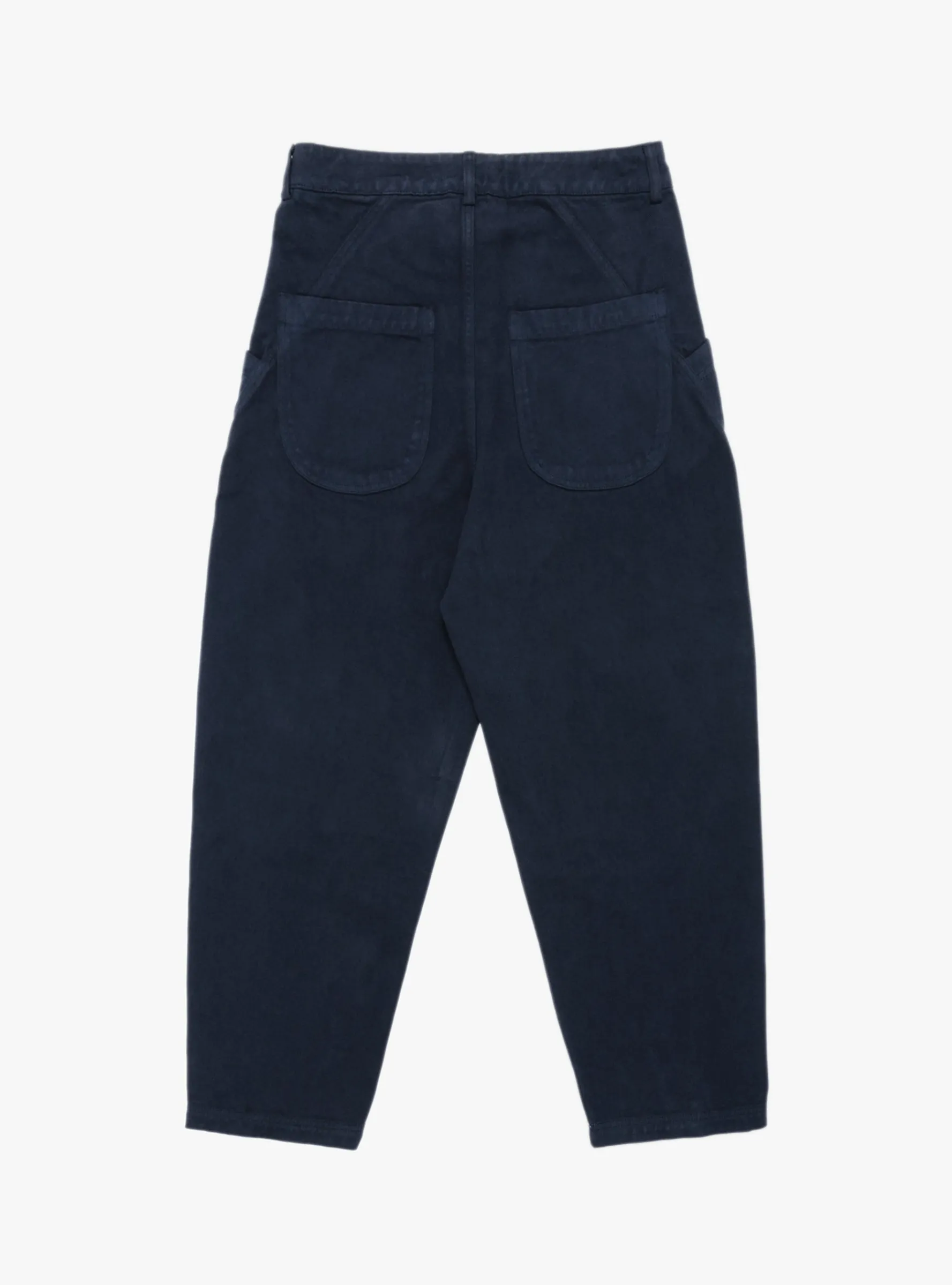 Twisted Seam Trouser Navy<YMC New