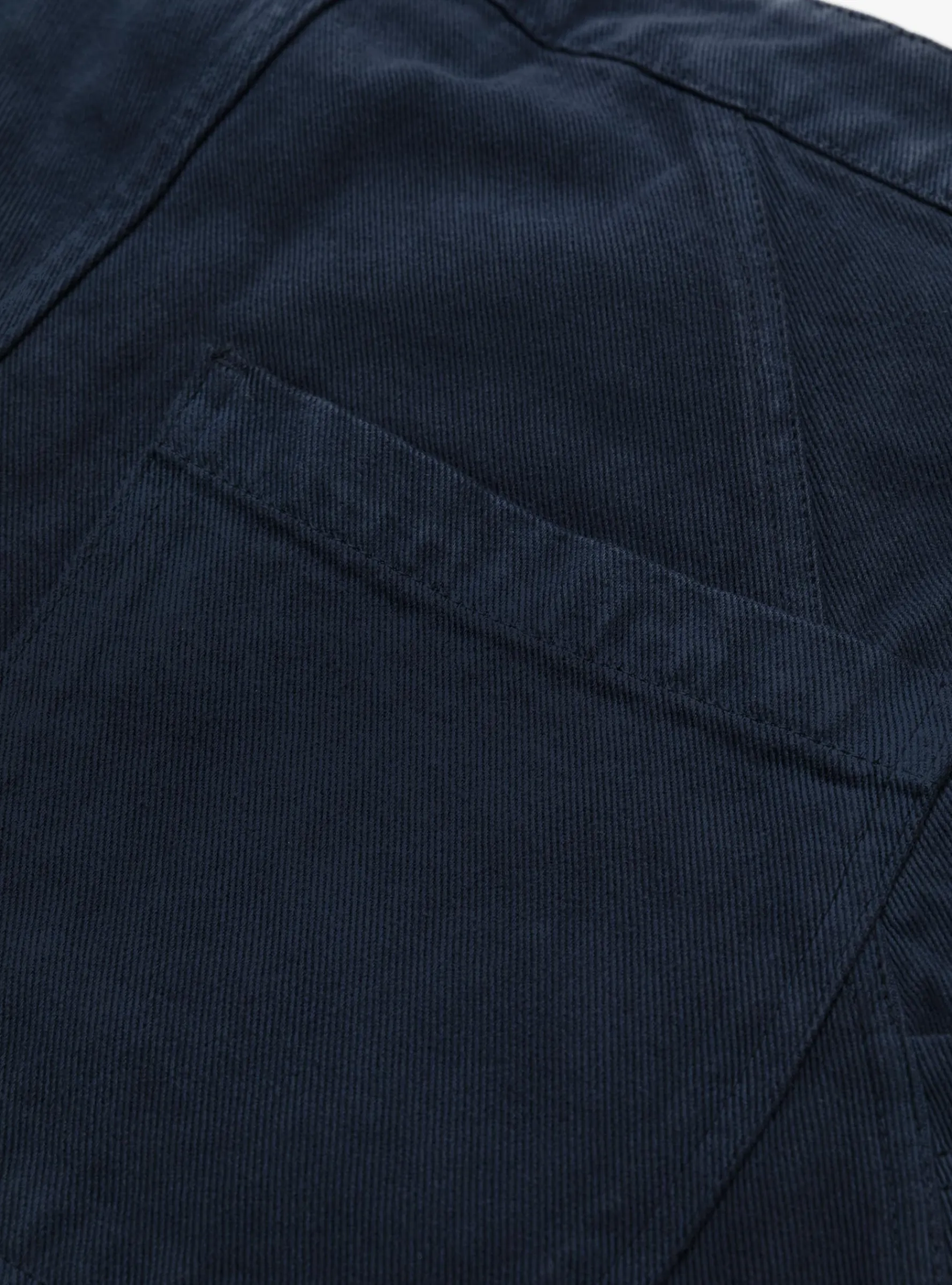 Twisted Seam Trouser Navy<YMC New