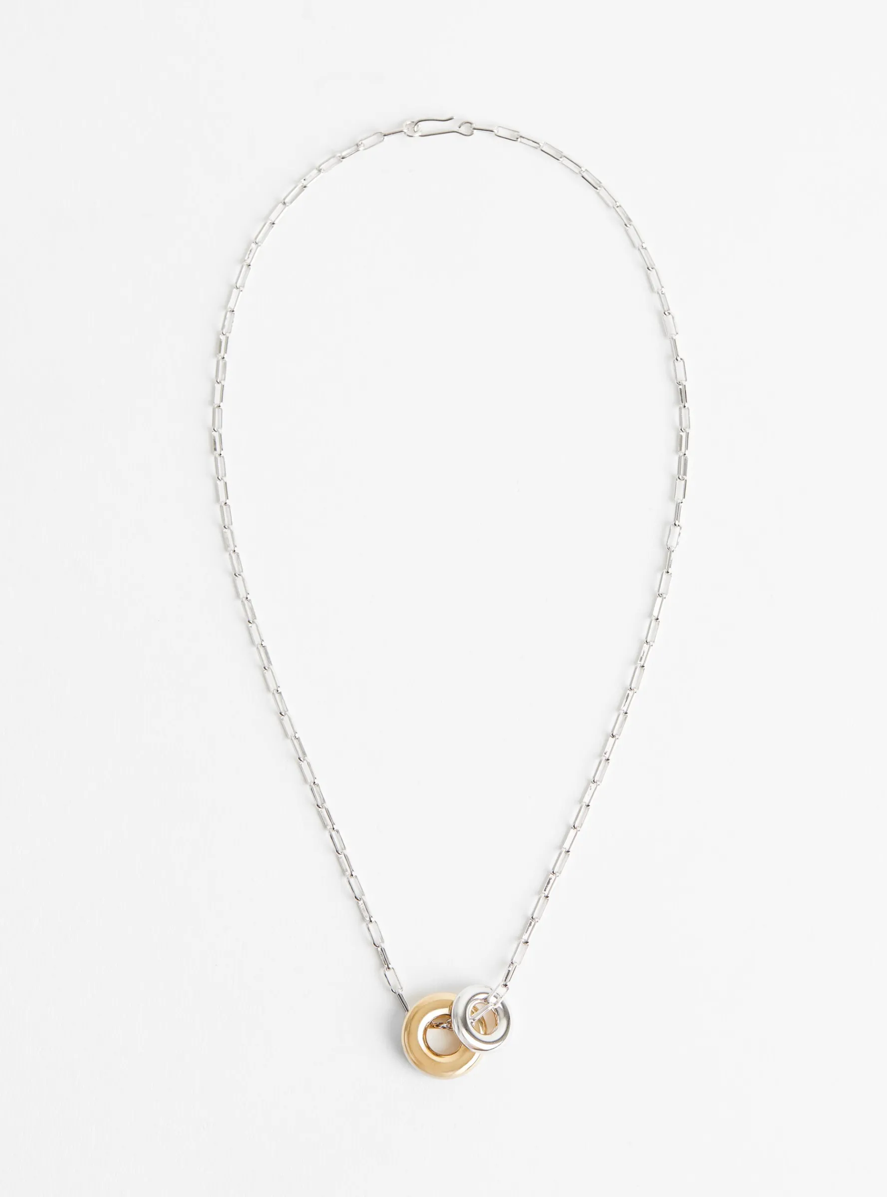 Two Tone Moneta Necklace<Laura Lombardi Fashion