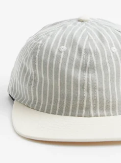 Two Tone 6 Panel Sage Stripe<Lite Year Best