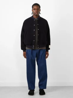 Two Tuck Wide Tapered Pants Blue Denim<Farah Japan Outlet