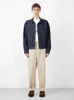 Type 1+ Cashmere Denim Jacket Rinse<TDR New