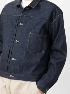 Type 1+ Cashmere Denim Jacket Rinse<TDR New