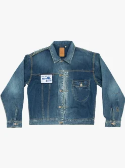 Type 3J Denim Jacket Dark Vintage Wash<TDR New