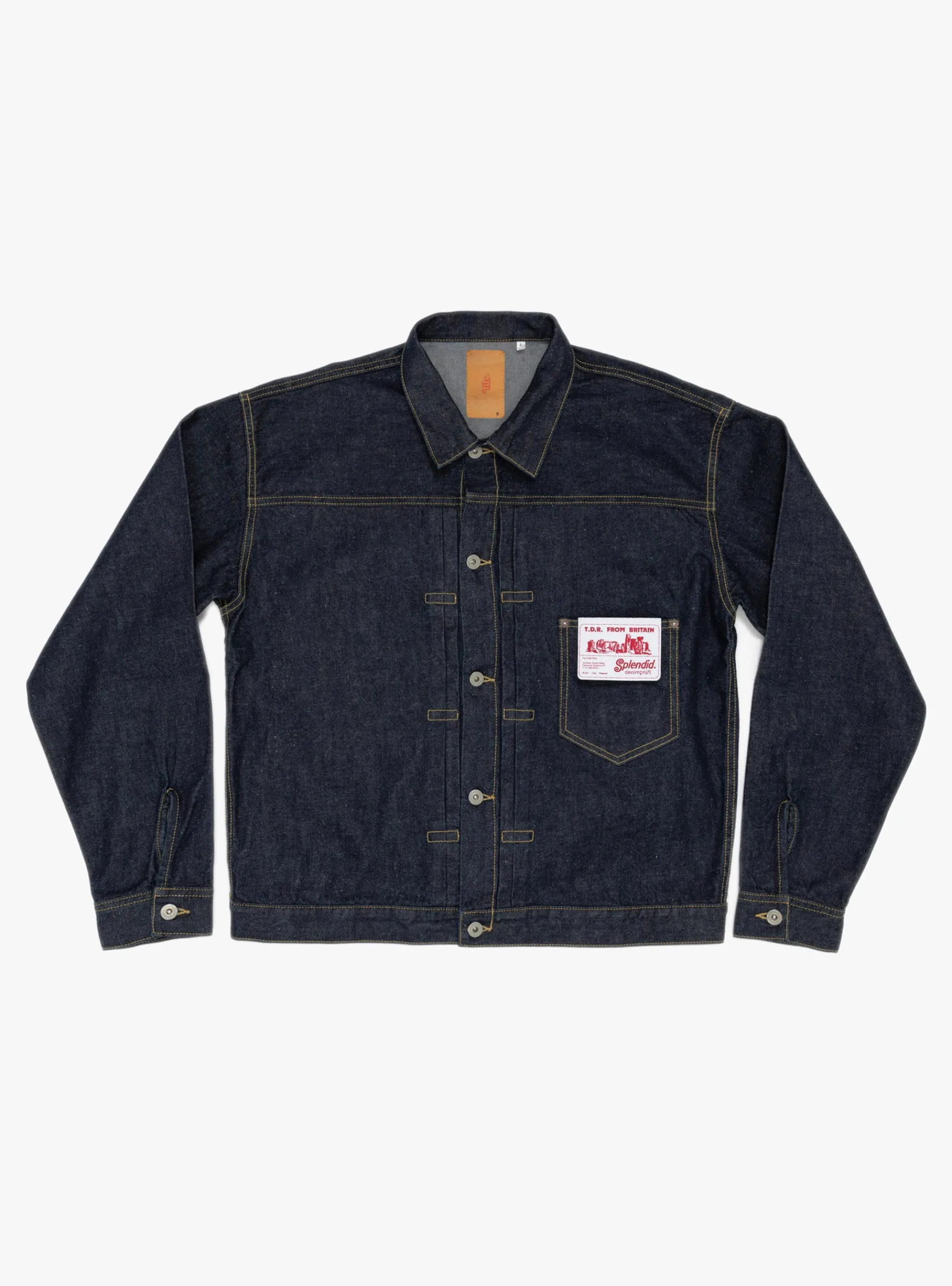 Type 1+ Nep Denim Jacket Rinse<TDR Outlet