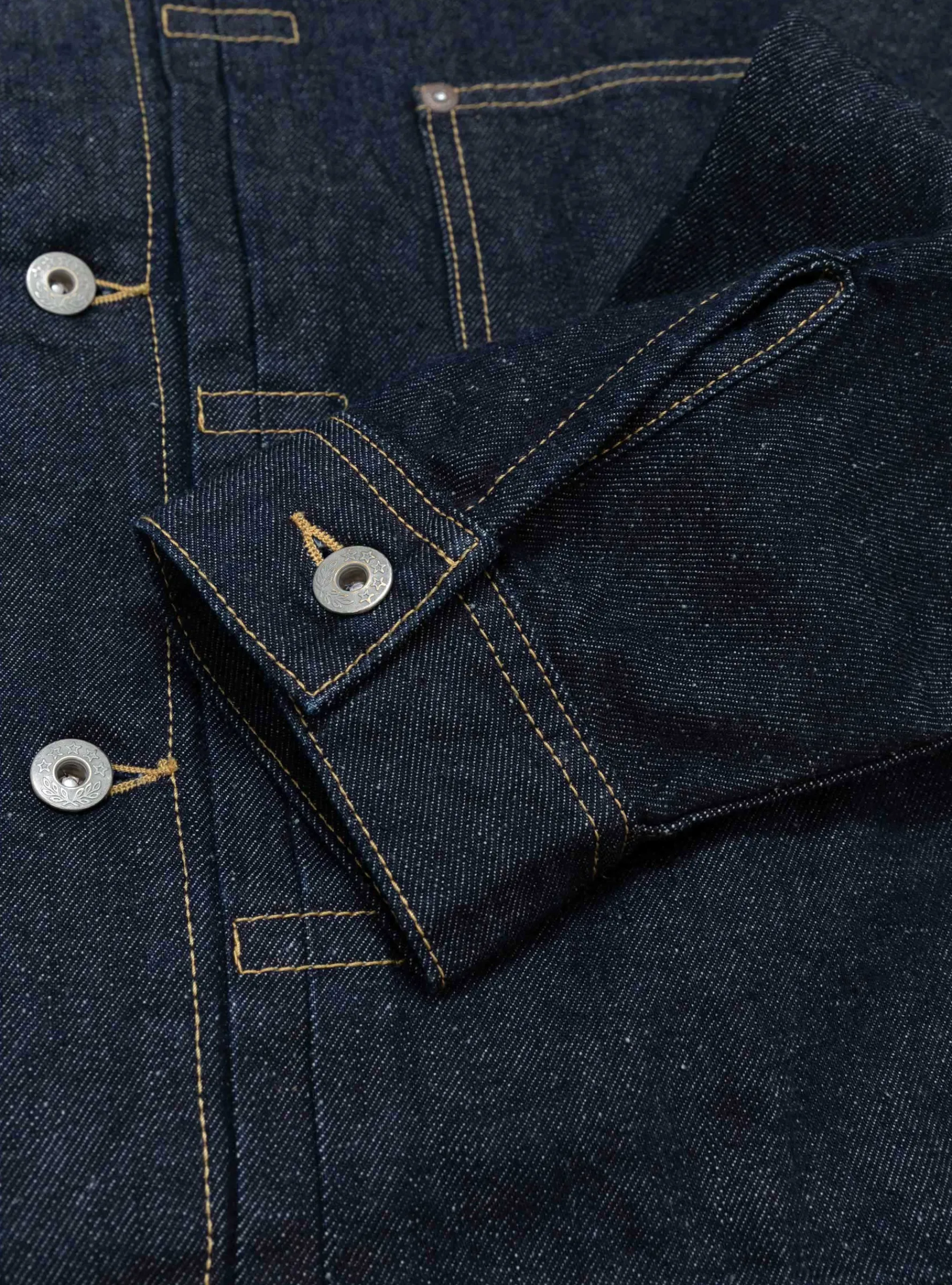 Type 1+ Nep Denim Jacket Rinse<TDR Outlet