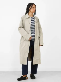 Tyrell Trench Coat Stone<YMC Outlet