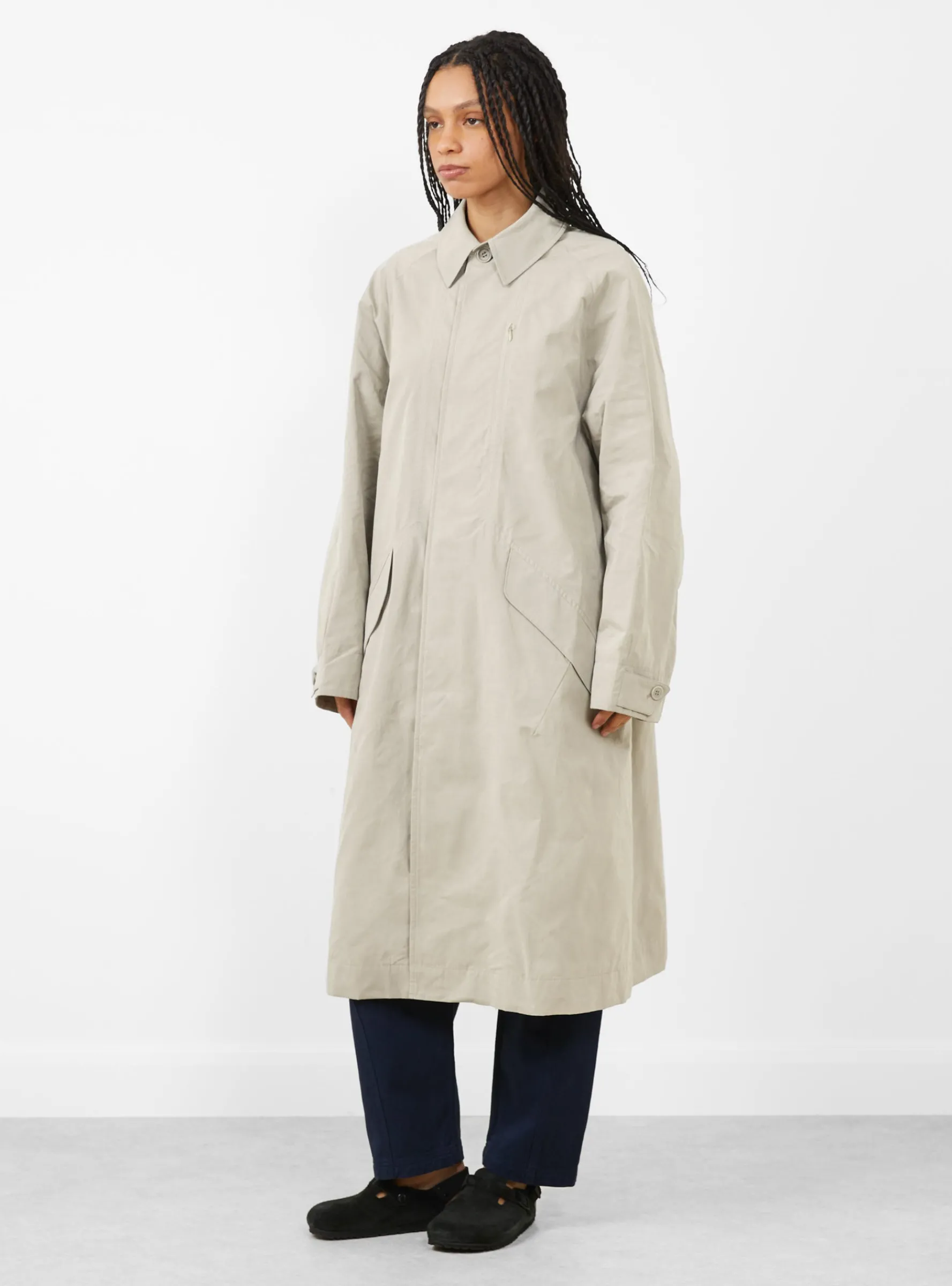 Tyrell Trench Coat Stone<YMC Outlet