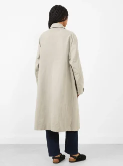 Tyrell Trench Coat Stone<YMC Outlet