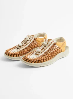 Uneek Sandals Oak Buff and Chipmunk<Keen Footwear Outlet