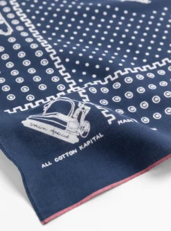 Union Master Bandana Navy<Kapital Outlet