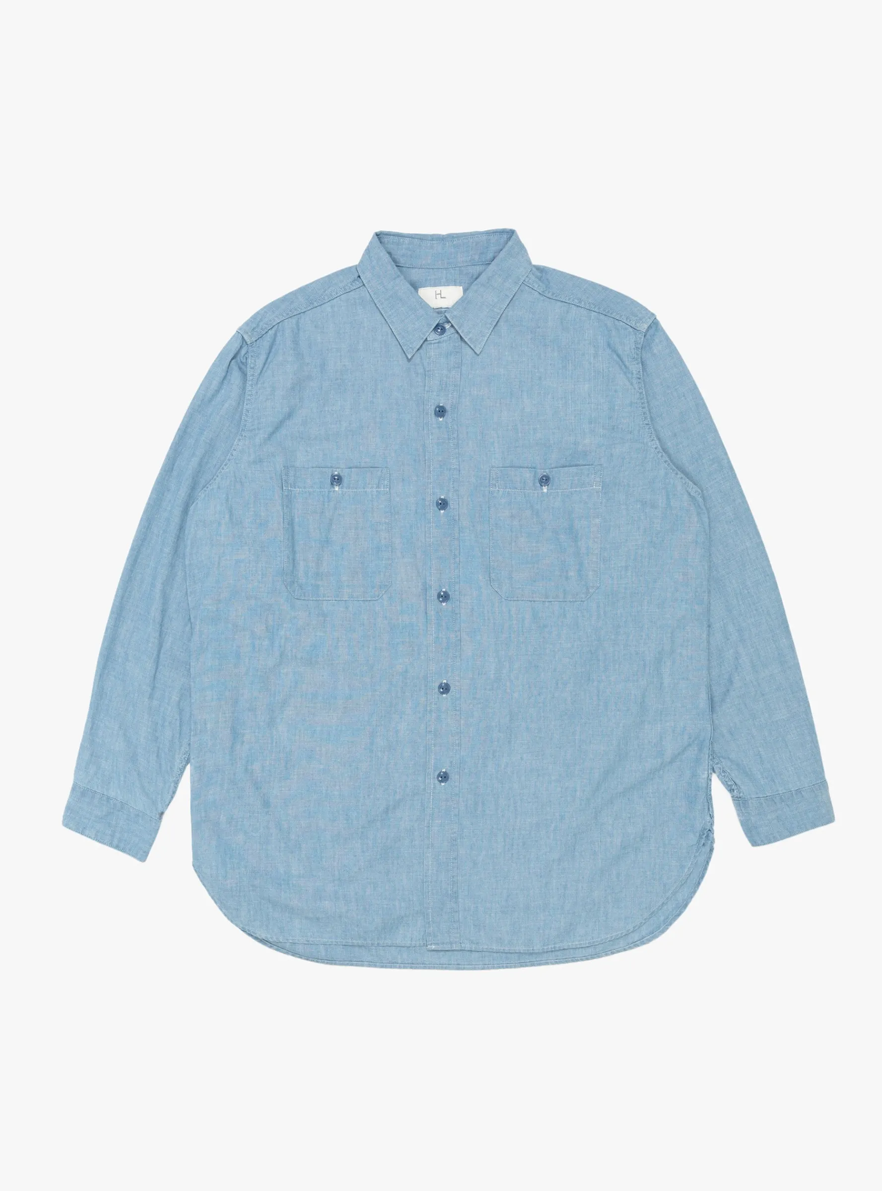 USN Chambray Shirt Indigo<HERILL New