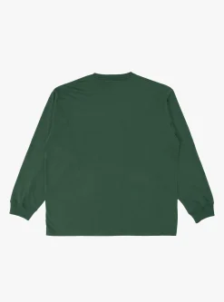 Utility Long Sleeve Tee Dark Green<Pilgrim Surf + Supply Outlet